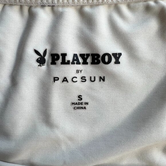 Playboy x PacSun Bunny Dorm Cropped Tank Top | Size S - Picture 9 of 10